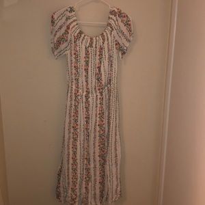 Floral medium dress